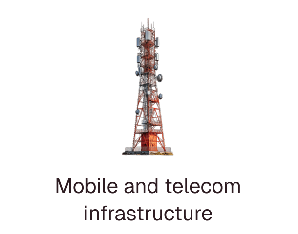 Mobile and telecom infrastructure
